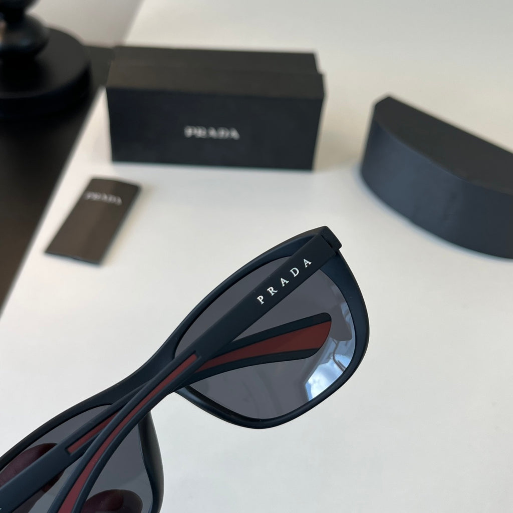 Prada Fashion Black Lens Sunglasses for Men - 432181 - detail image 6