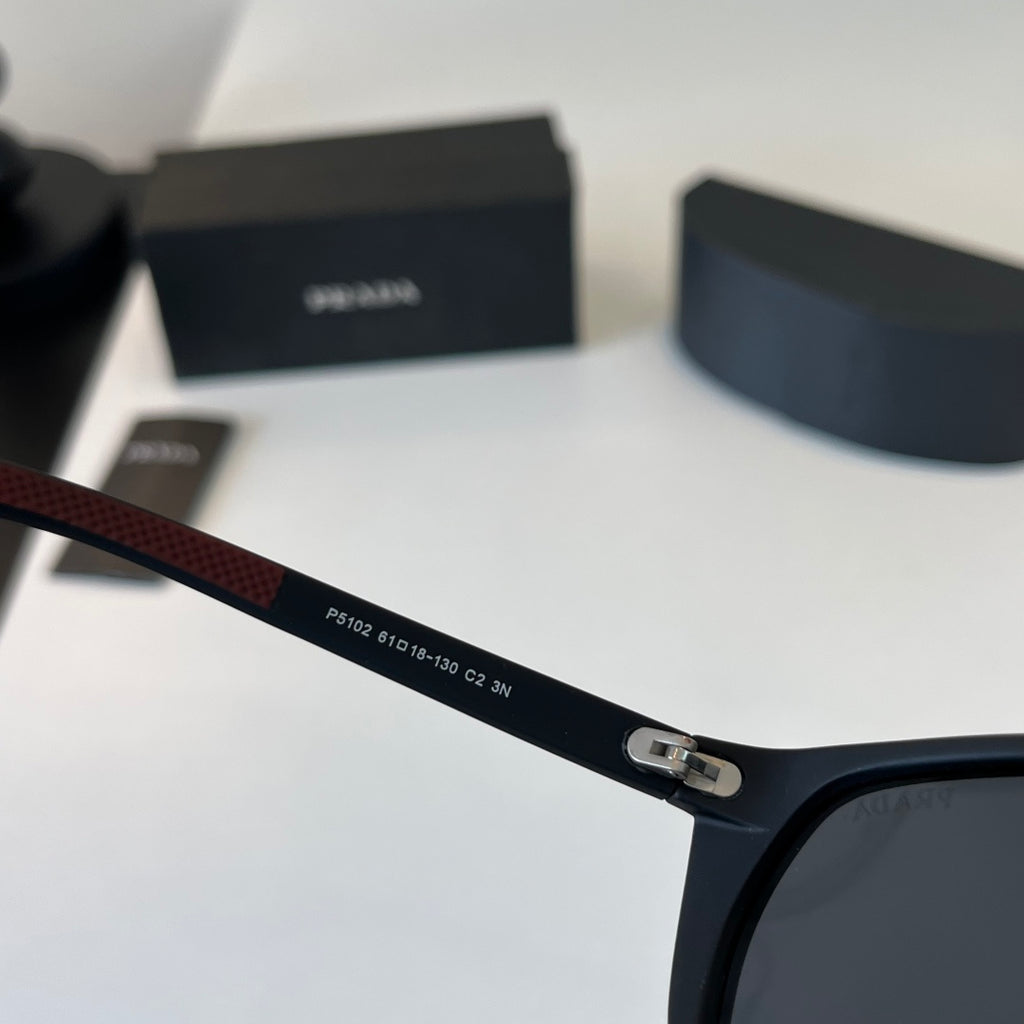 Prada Fashion Black Lens Sunglasses for Men - 449304 - detail image 8