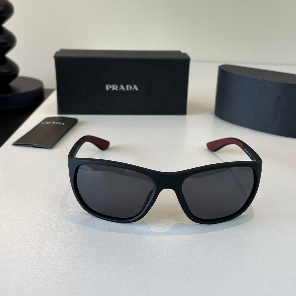 Prada Fashion Black Lens Sunglasses for Men - 432181 - detail image 2