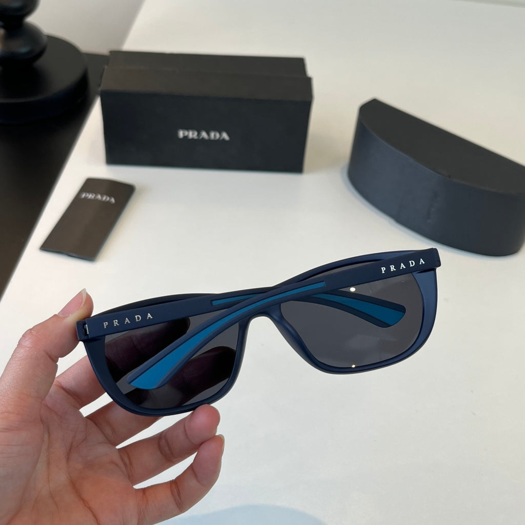 Prada Fashion Black Lens Sunglasses for Men - 432182 - detail image 7