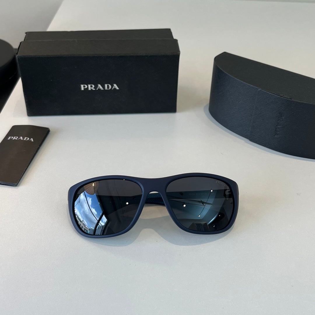 Prada Fashion Black Lens Sunglasses for Men - 487077 - detail image 4