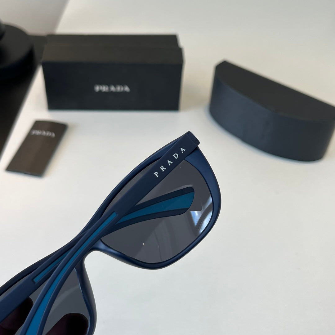 Prada Fashion Black Lens Sunglasses for Men - 432182 - detail image 6