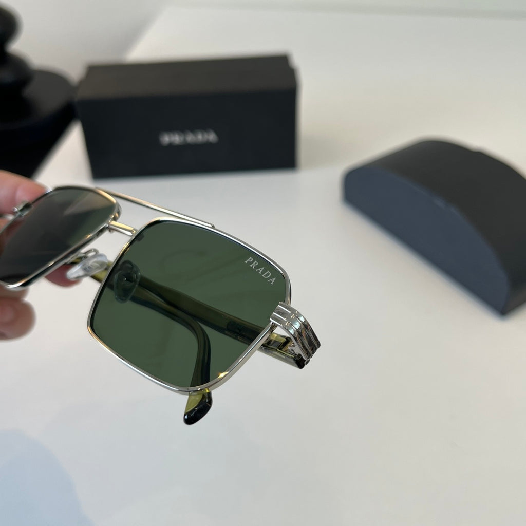 Prada Fashion Silver Lens Sunglasses for Men - 487078 - detail image 7