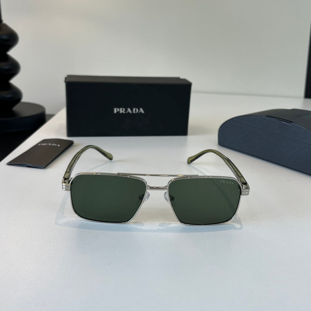 Prada Fashion Silver Lens Sunglasses for Men - 449306 - detail image 2