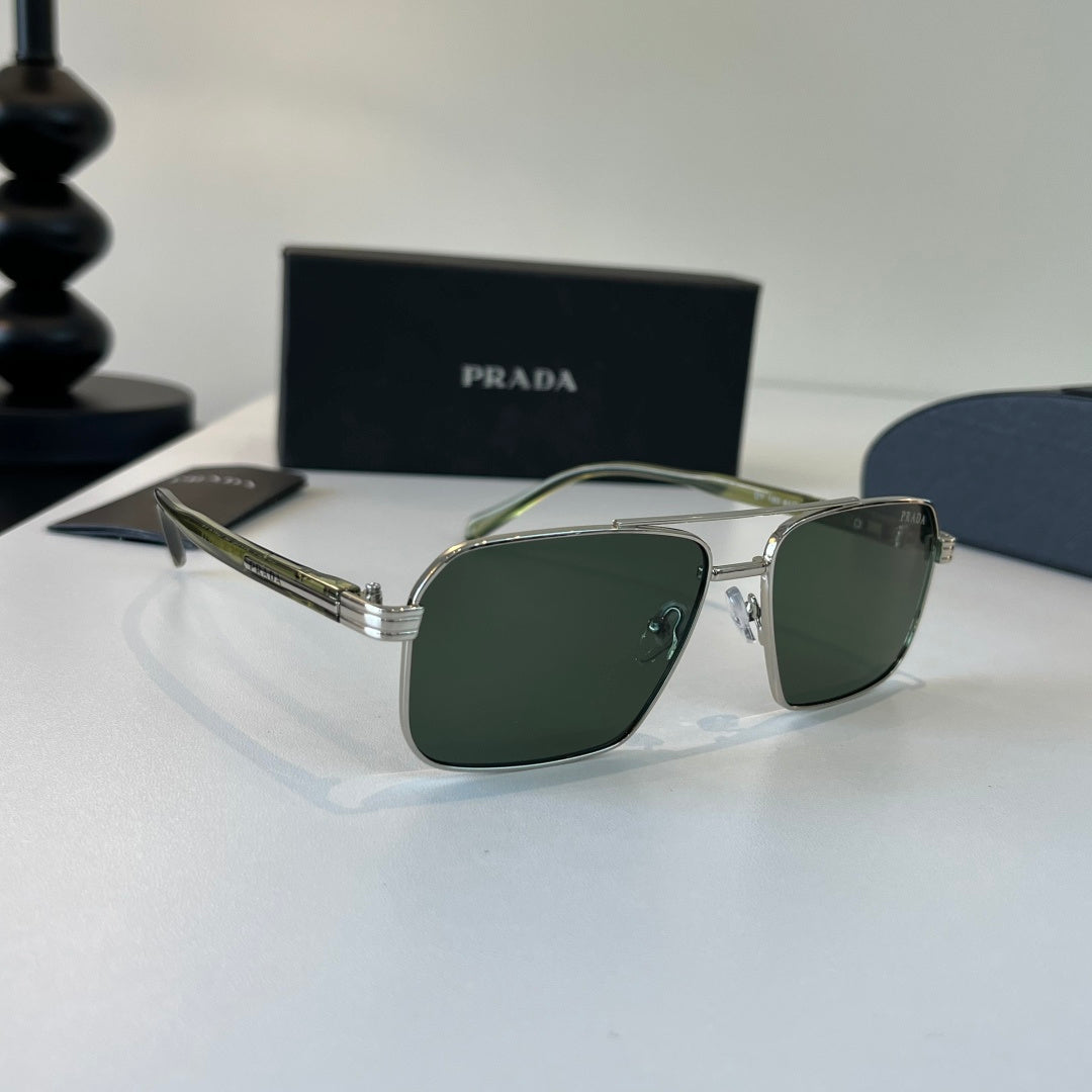 Prada Fashion Silver Lens Sunglasses for Men - 449306