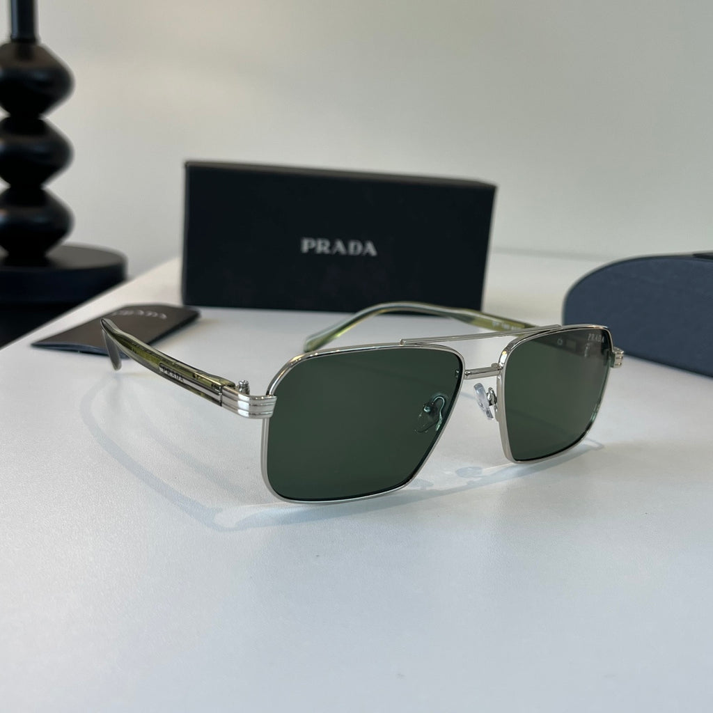 Prada Fashion Silver Lens Sunglasses for Men - 432183