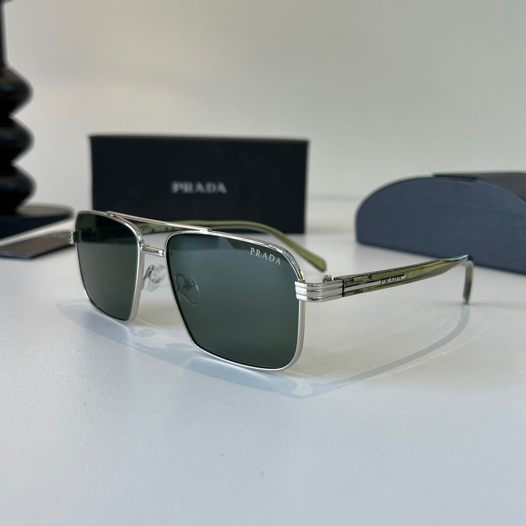 Prada Fashion Silver Lens Sunglasses for Men - 432183 - detail image 3