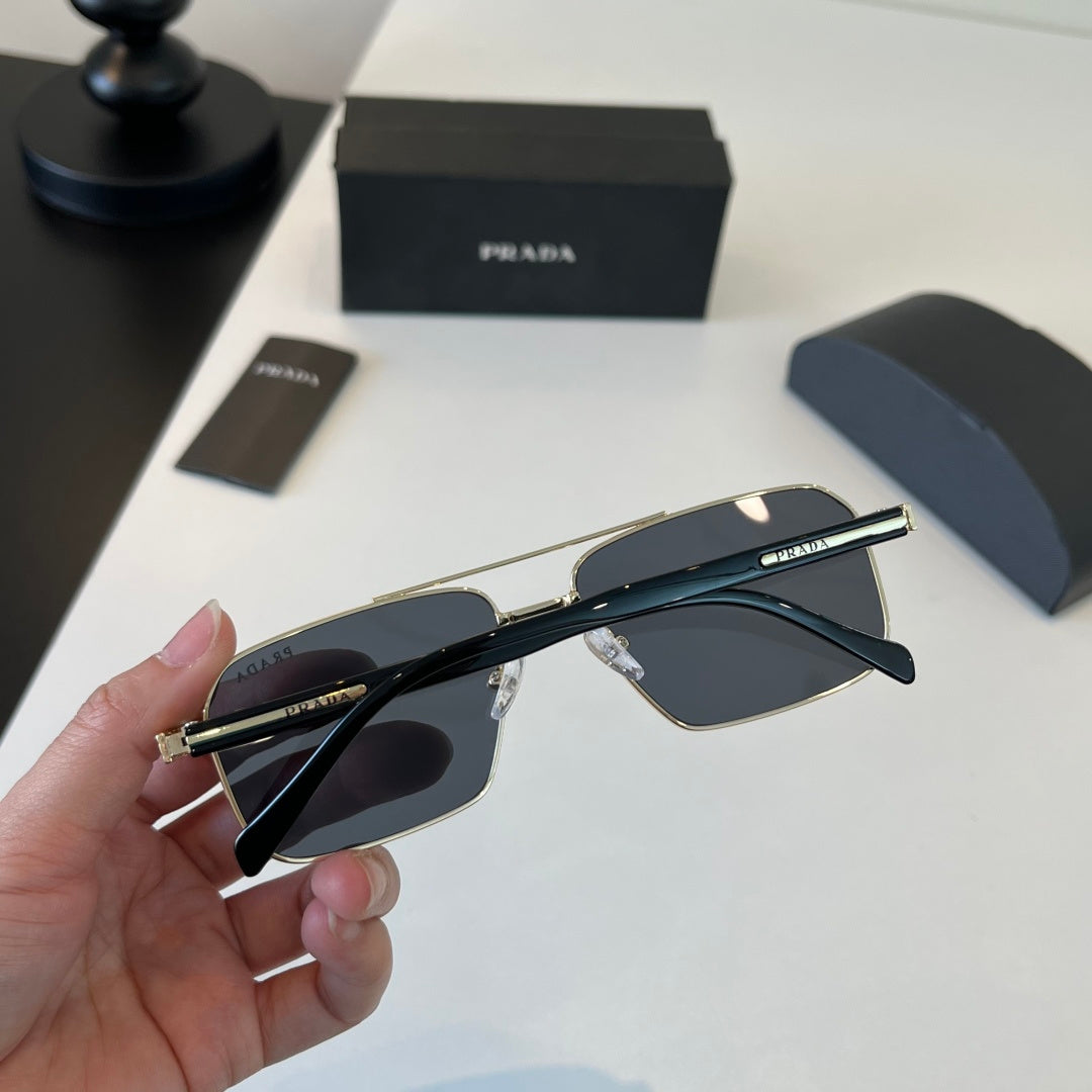 Prada Fashion Silver Lens Sunglasses for Men - 487079 - detail image 8