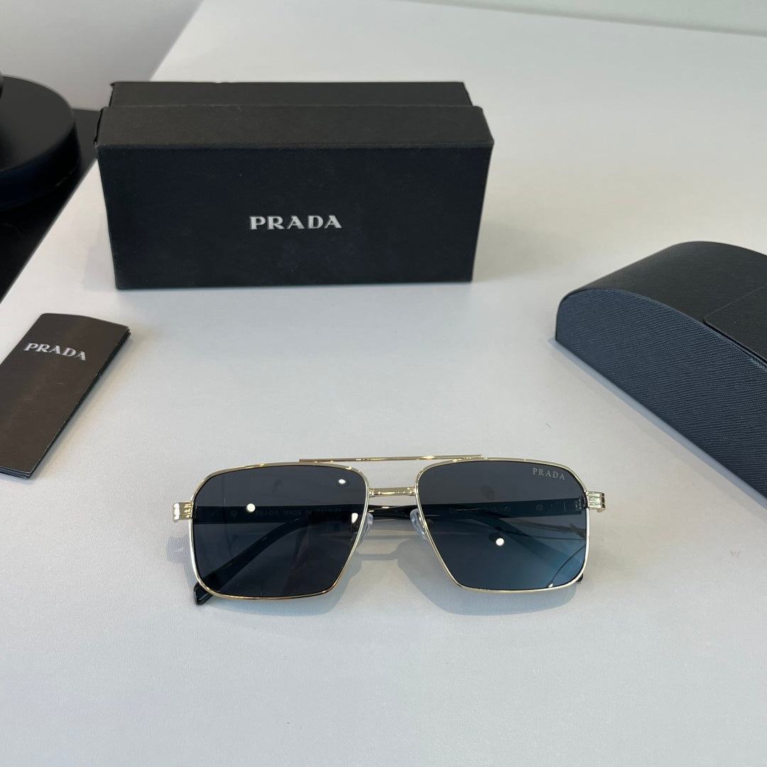 Prada Fashion Silver Lens Sunglasses for Men - 487079 - detail image 4