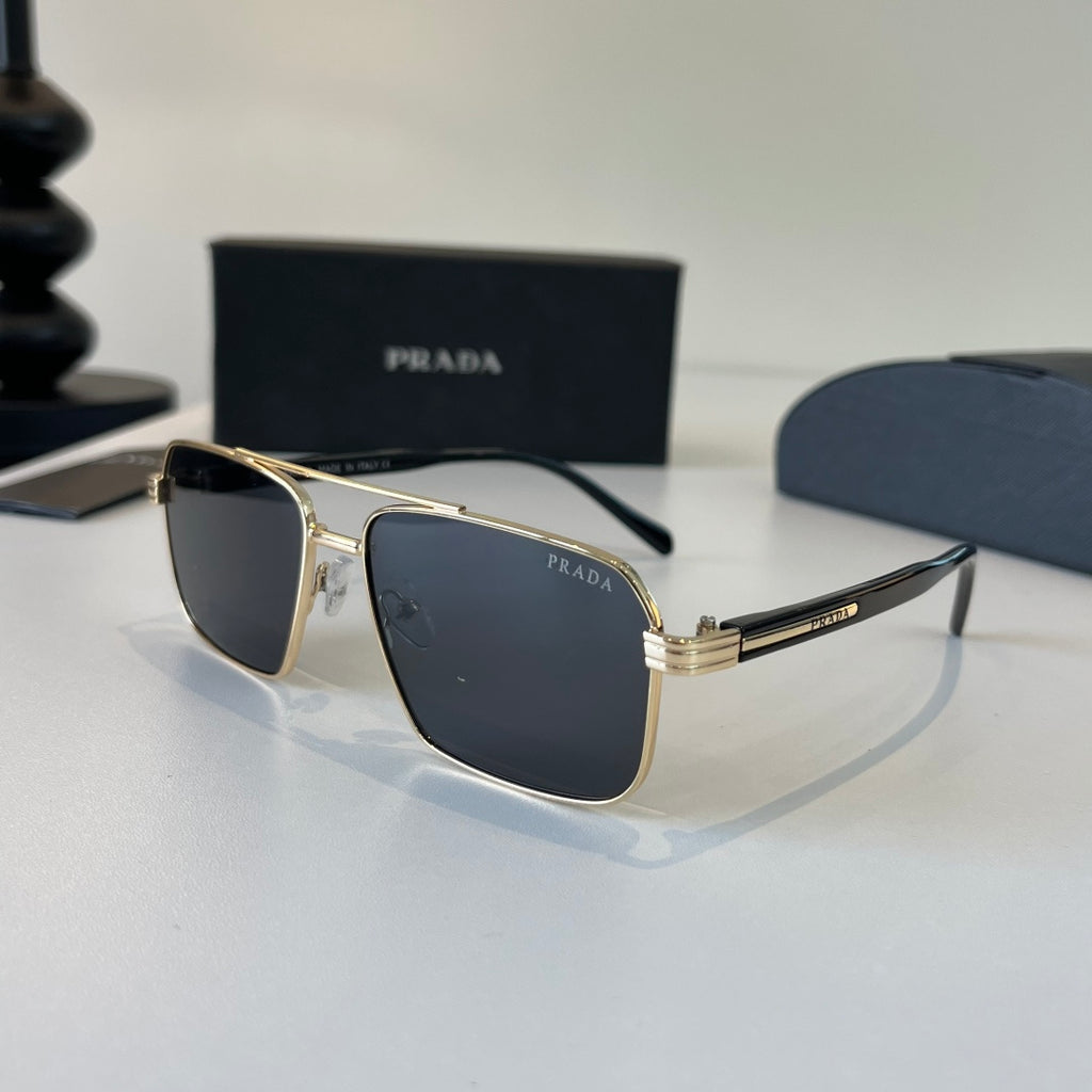 Prada Fashion Silver Lens Sunglasses for Men - 487079 - detail image 3