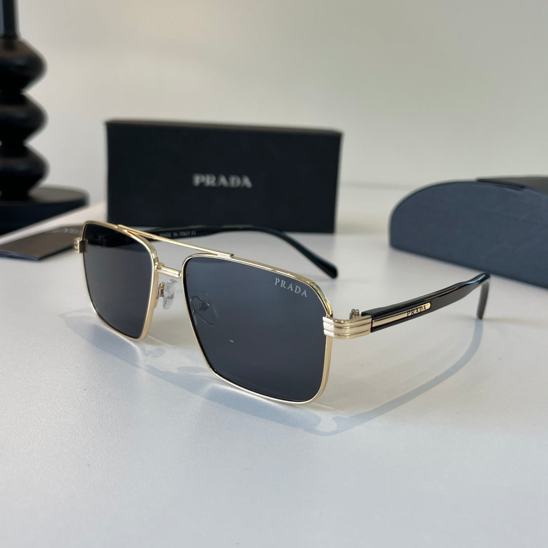 Prada Fashion Silver Lens Sunglasses for Men - 487079 - detail image 3