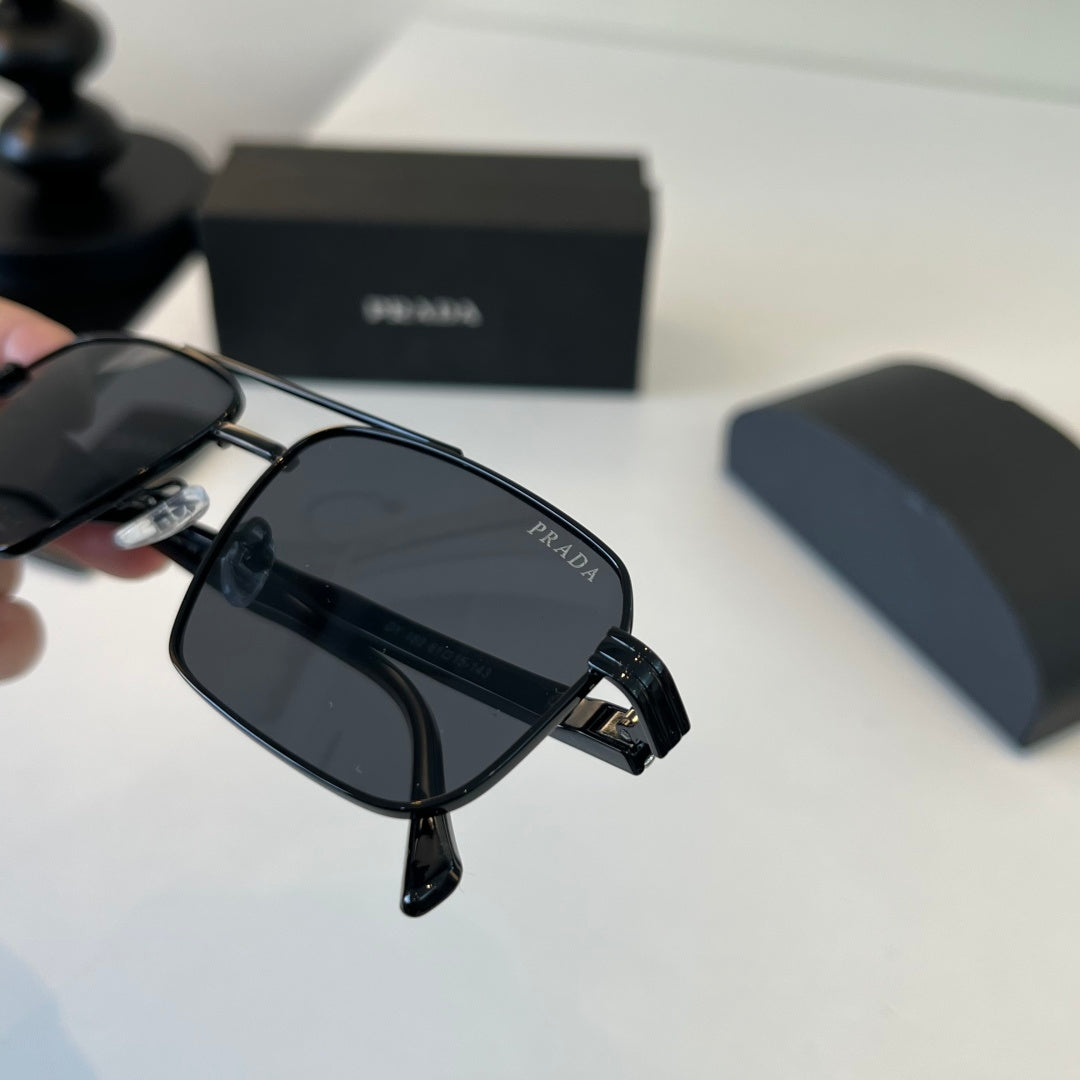 Prada Fashion Black Lens Sunglasses for Men - 449308 - detail image 6