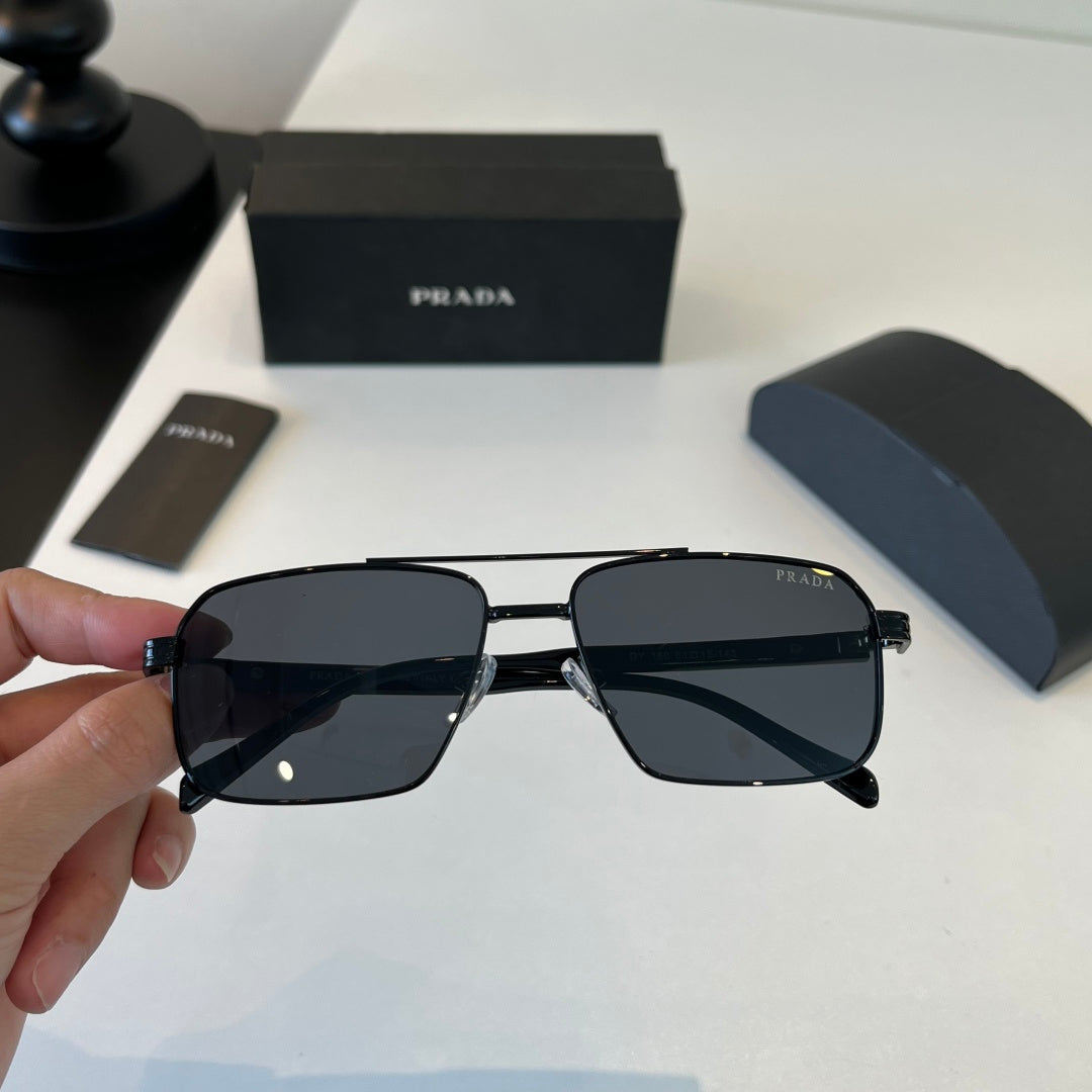 Prada Fashion Black Lens Sunglasses for Men - 432185 - detail image 5