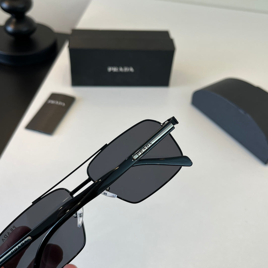 Prada Fashion Black Lens Sunglasses for Men - 449308 - detail image 7