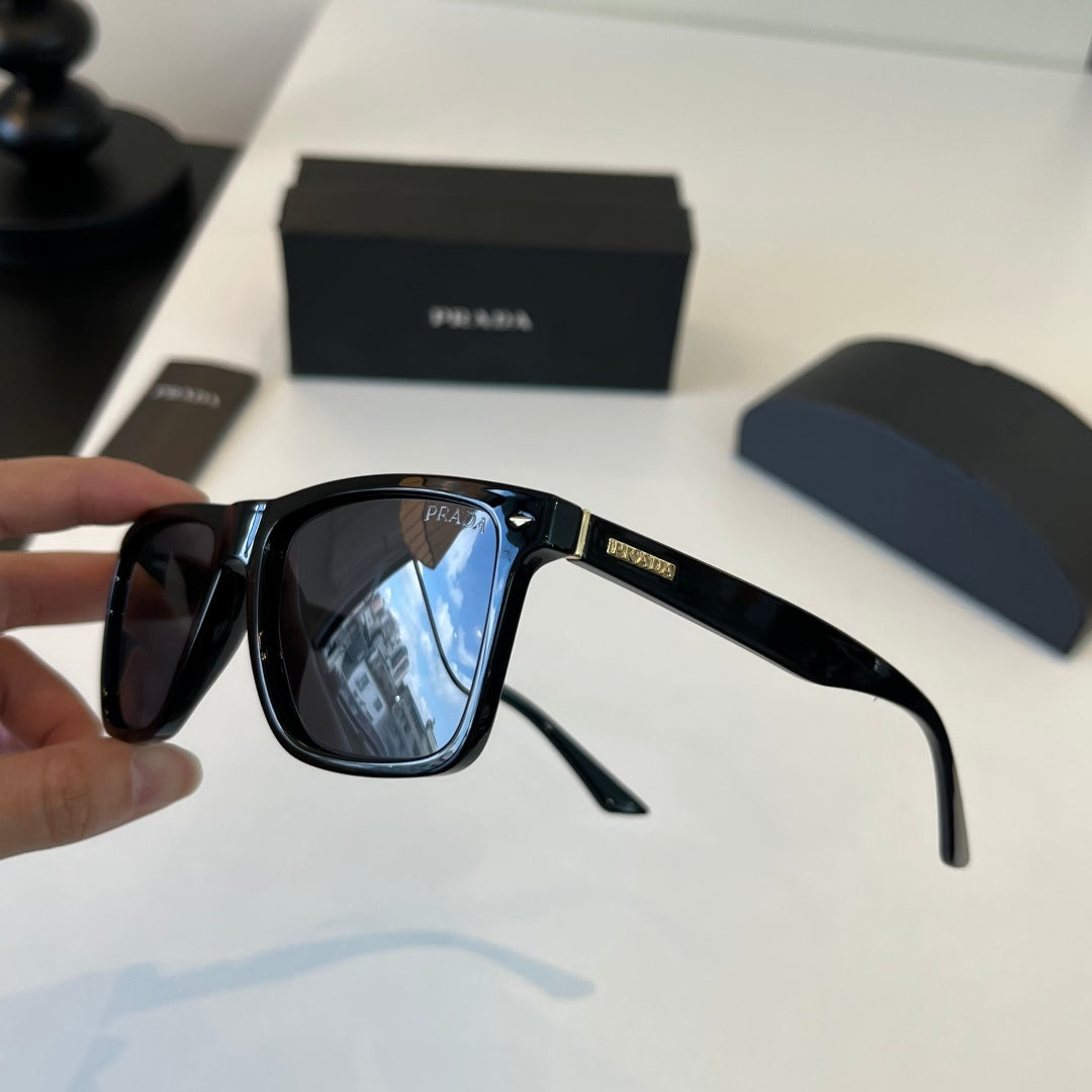 Prada Fashion Black Lens Sunglasses for Men - 487057 - detail image 4