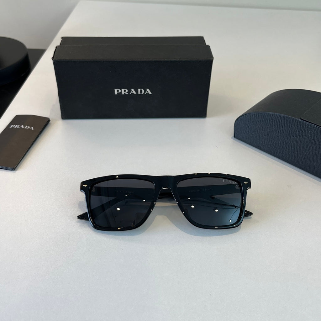 Prada Fashion Black Lens Sunglasses for Men - 487057 - detail image 5