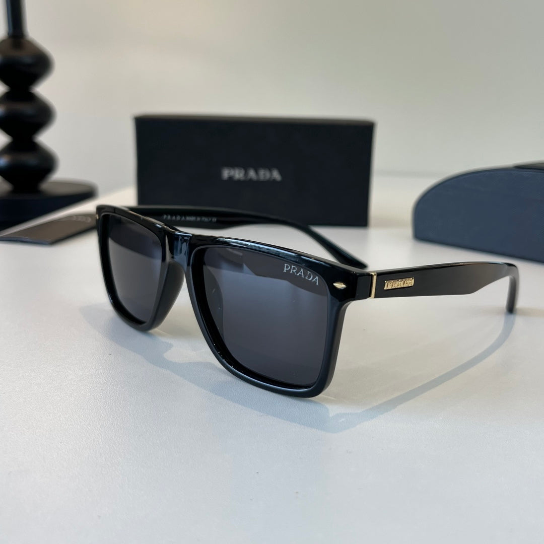 Prada Fashion Black Lens Sunglasses for Men - 432187 - detail image 3