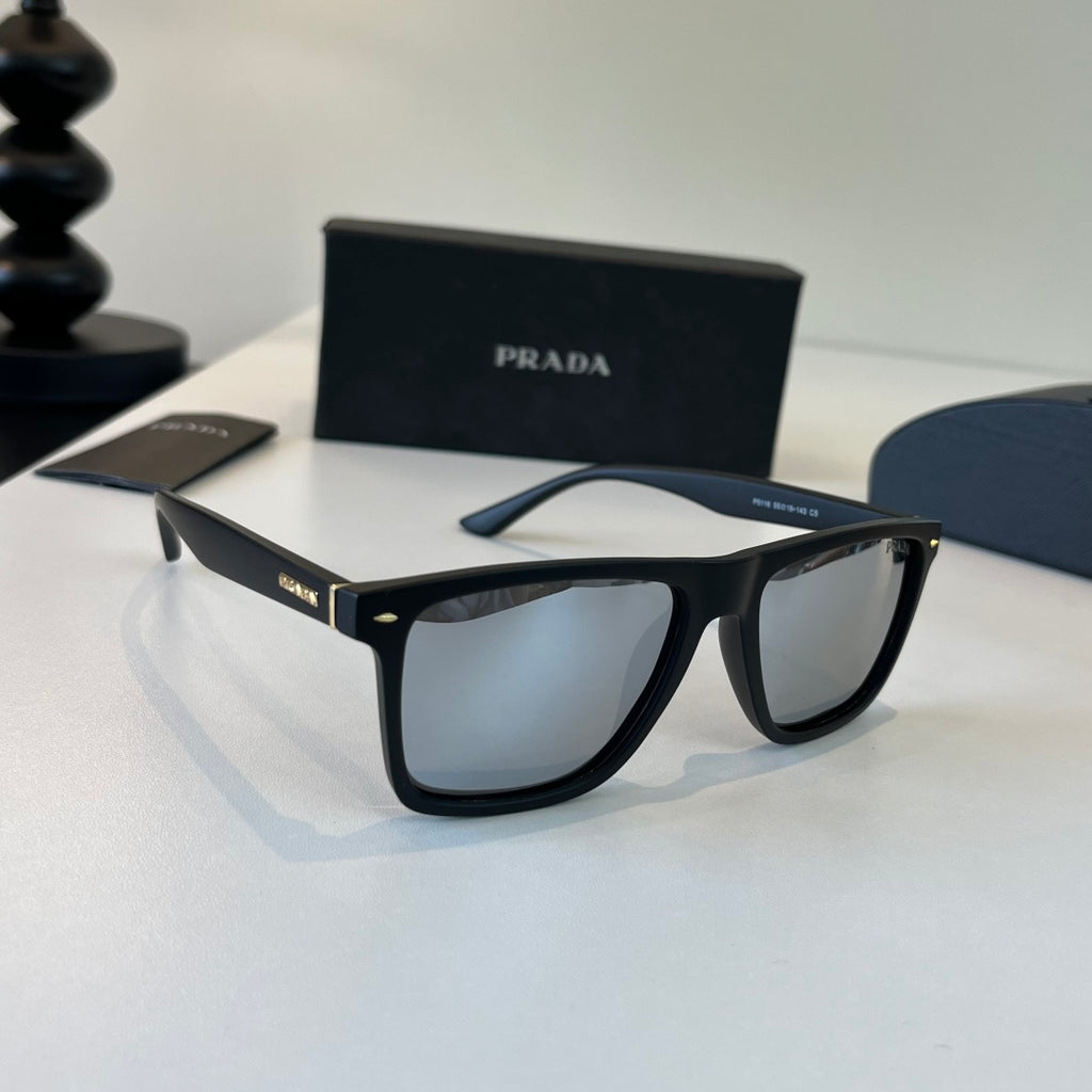 Prada Fashion Silver Lens Sunglasses for Men - 432188