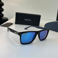 Prada Fashion Blue Lens Sunglasses for Men - 432189