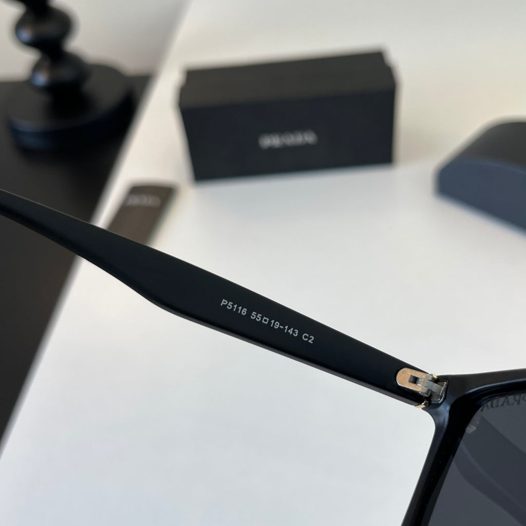 Prada Fashion Black Lens Sunglasses for Men - 432190 - detail image 9