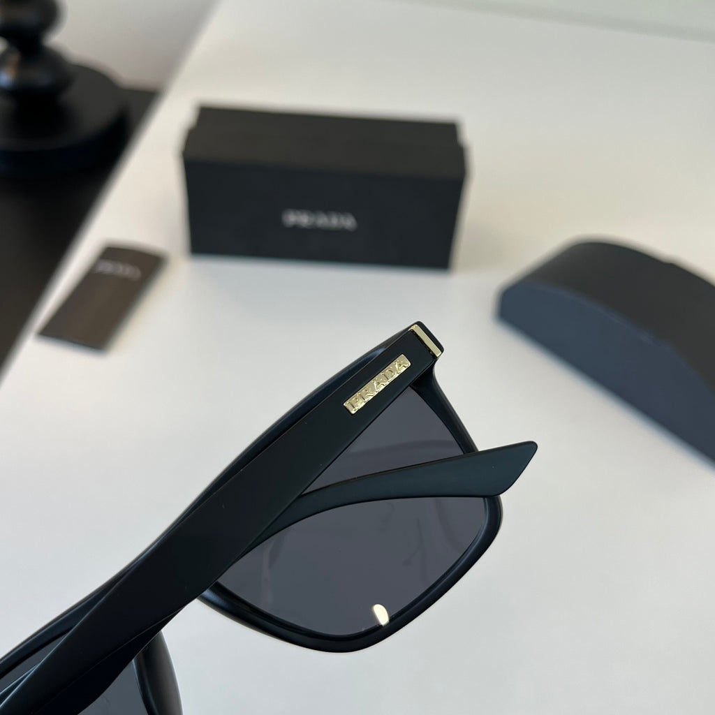 Prada Fashion Black Lens Sunglasses for Men - 487060 - detail image 7