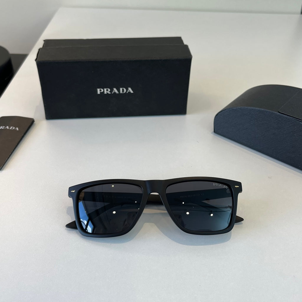 Prada Fashion Black Lens Sunglasses for Men - 432190 - detail image 4
