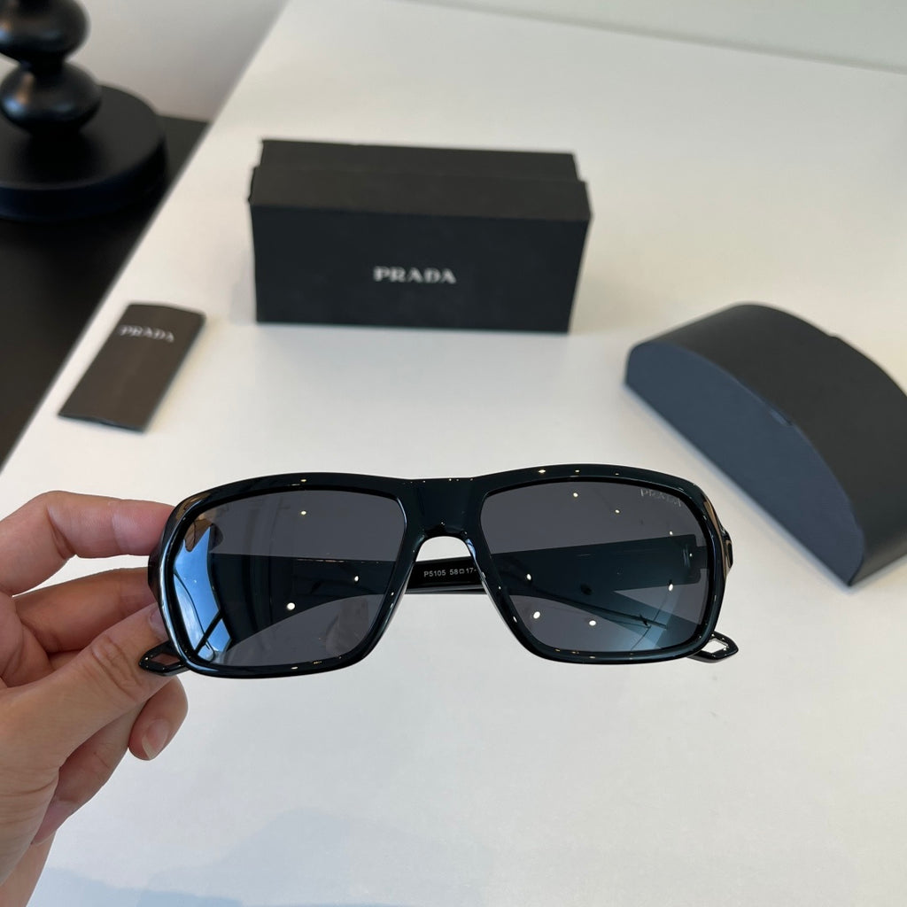 Prada Fashion Black Lens Sunglasses for Men - 432191 - detail image 5