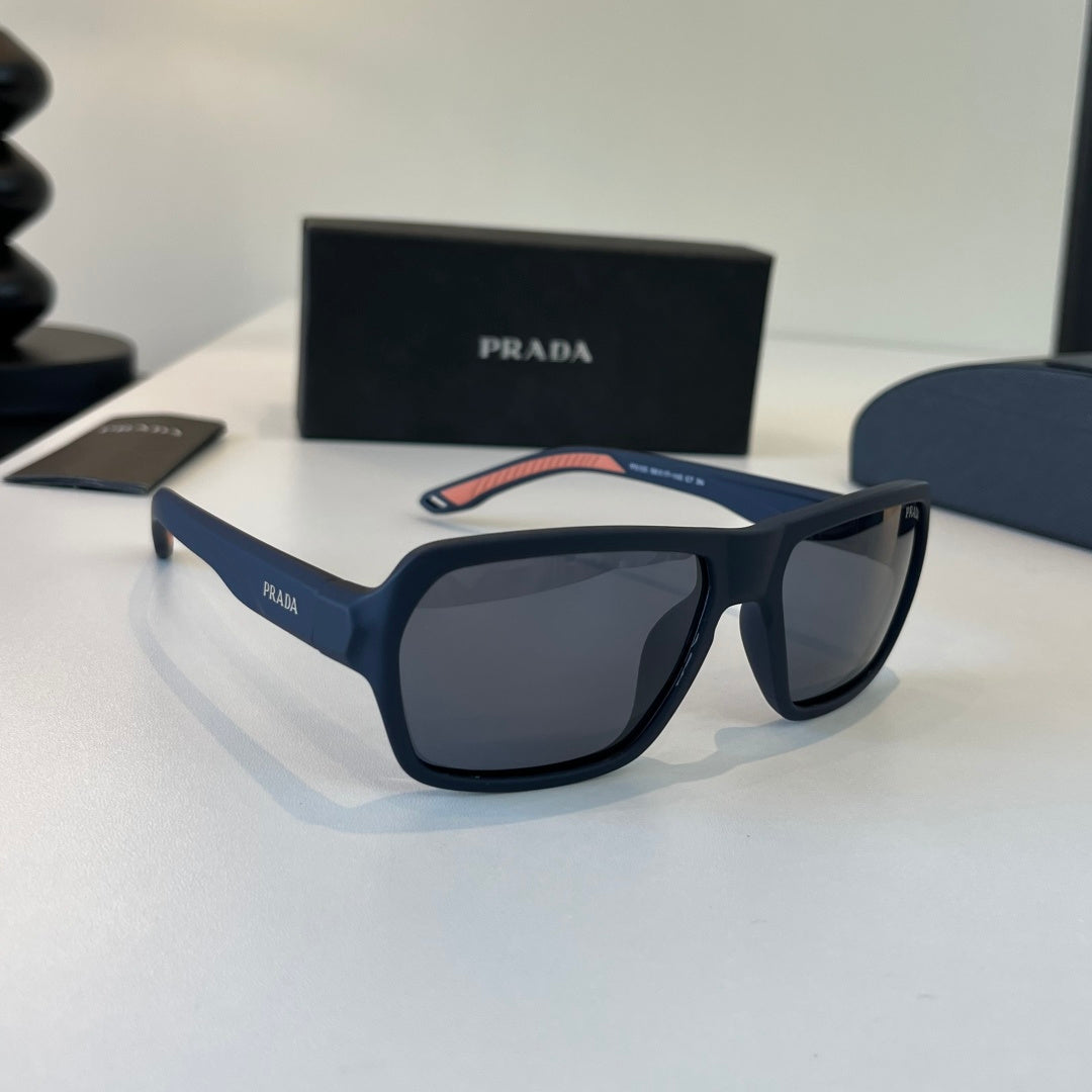 Prada Fashion Black Lens Sunglasses for Men - 465572