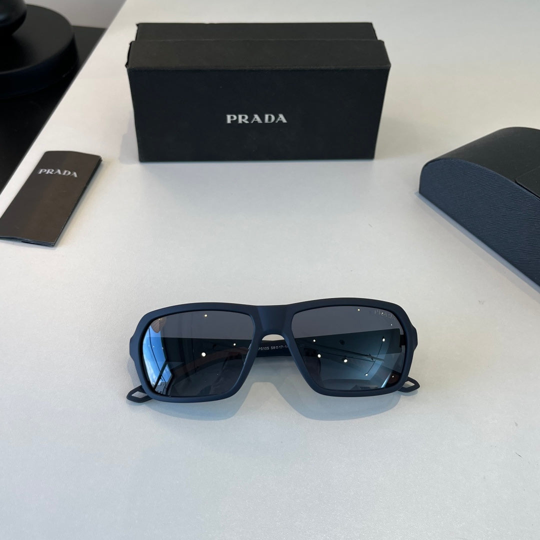 Prada Fashion Black Lens Sunglasses for Men - 432192 - detail image 5
