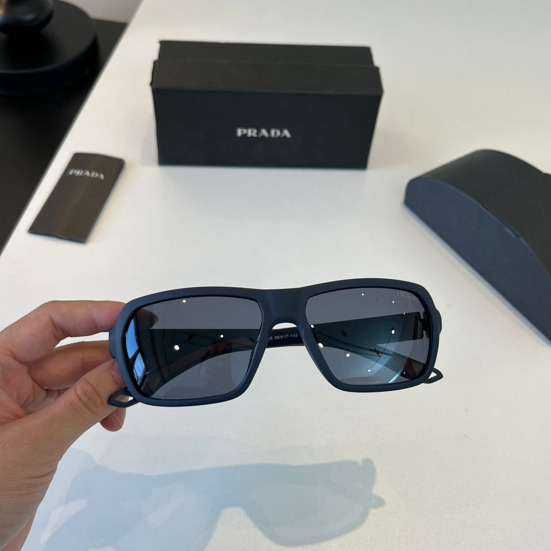 Prada Fashion Black Lens Sunglasses for Men - 432192 - detail image 4