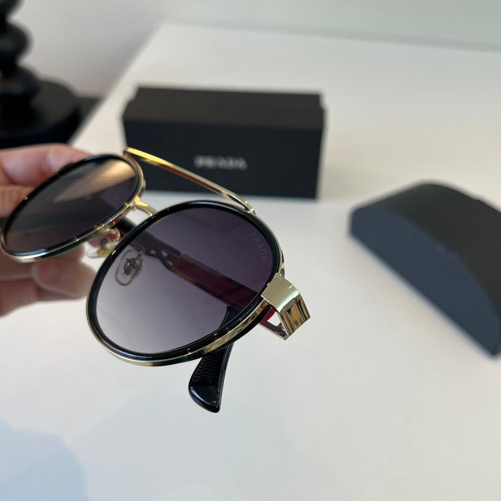 Prada Fashion Silver Lens Sunglasses for Men - 432193 - detail image 6