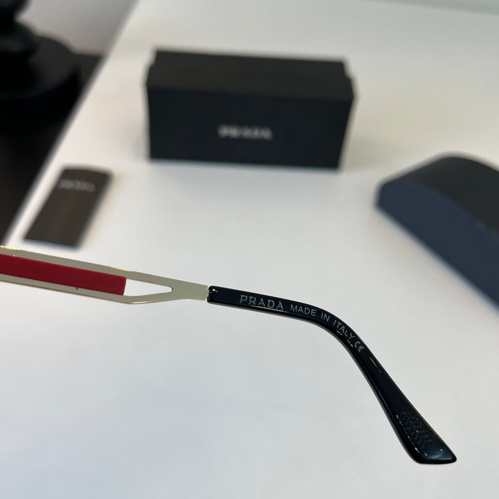 Prada Fashion Black Lens Sunglasses for Men - 465691 - detail image 8