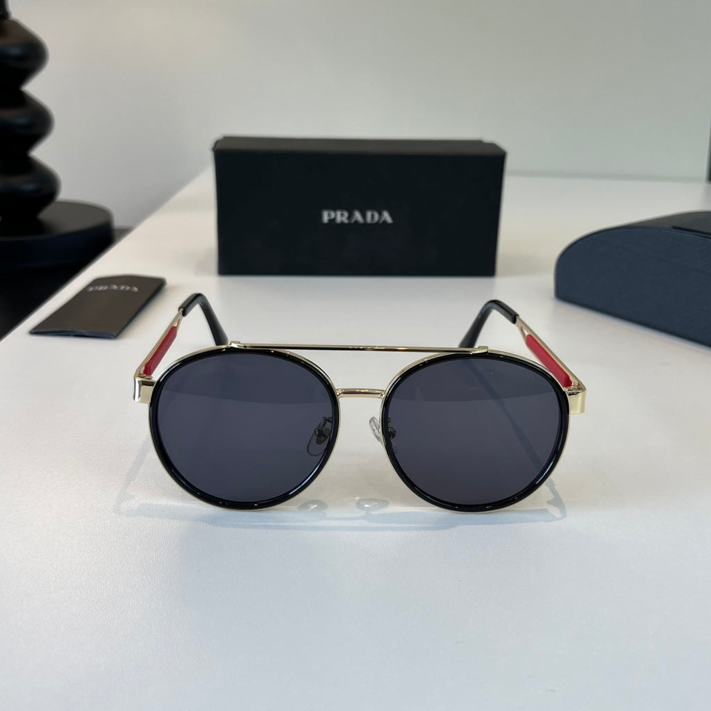 Prada Fashion Black Lens Sunglasses for Men - 465574 - detail image 2