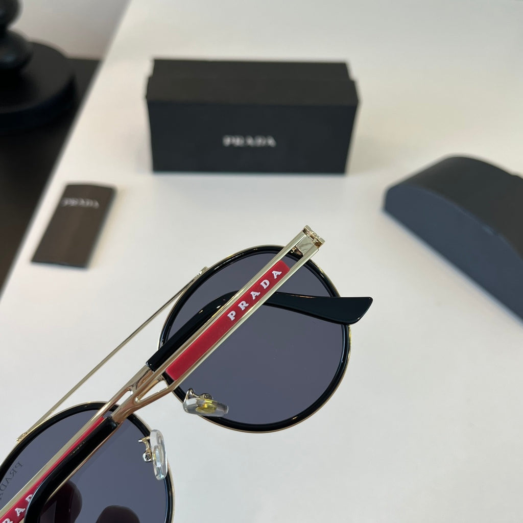 Prada Fashion Black Lens Sunglasses for Men - 465691 - detail image 5