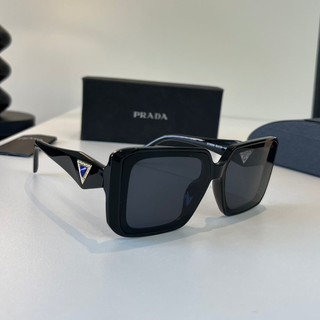 Prada Fashion Black Lens Sunglasses for Men & Women - 465575