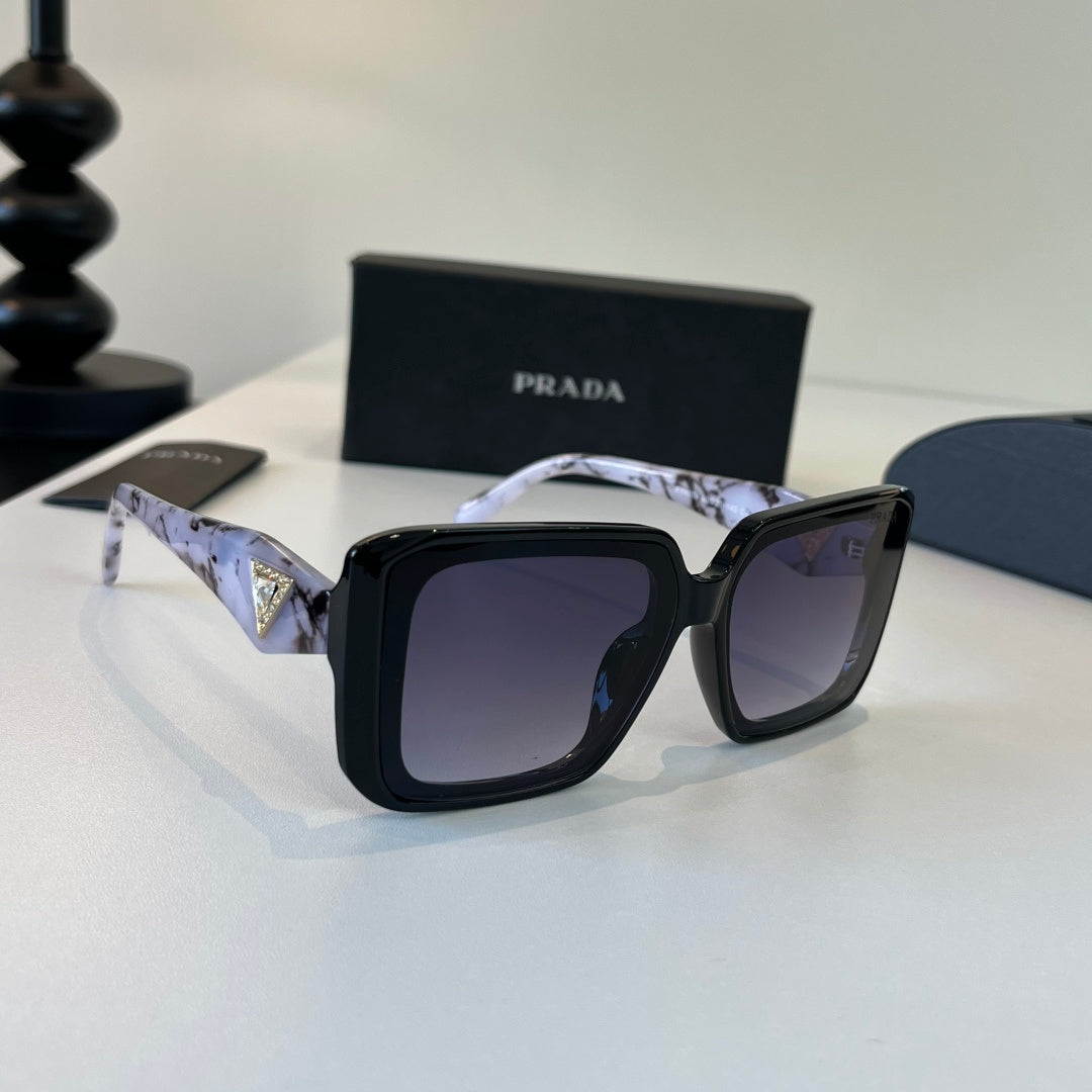 Prada Fashion Black Lens Sunglasses for Men & Women - 432197