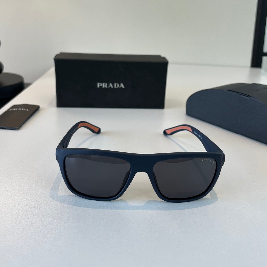 Prada Fashion Black Lens Sunglasses for Men - 432035 - detail image 2