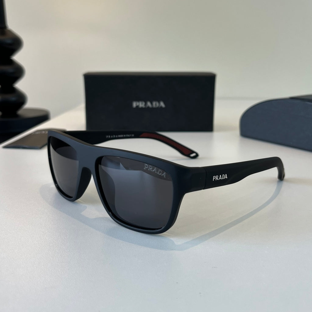 Prada Fashion Black Lens Sunglasses for Men - 432034 - detail image 3