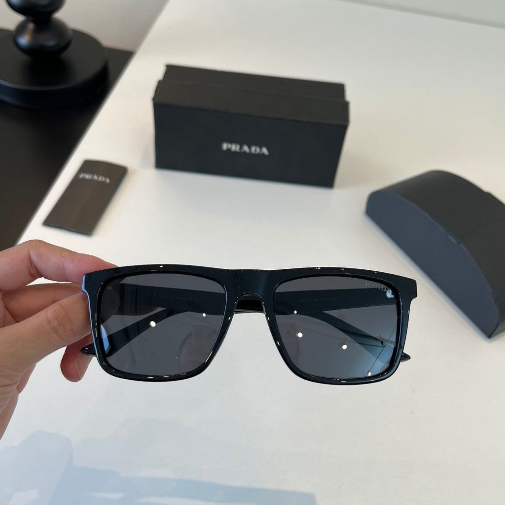 Prada Fashion Black Lens Sunglasses for Men - 432037 - detail image 6