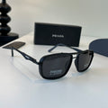Prada Fashion Black Lens Sunglasses for Men & Women - 449314