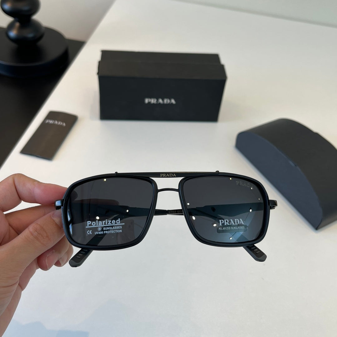 Prada Fashion Black Lens Sunglasses for Men & Women - 449314 - detail image 5