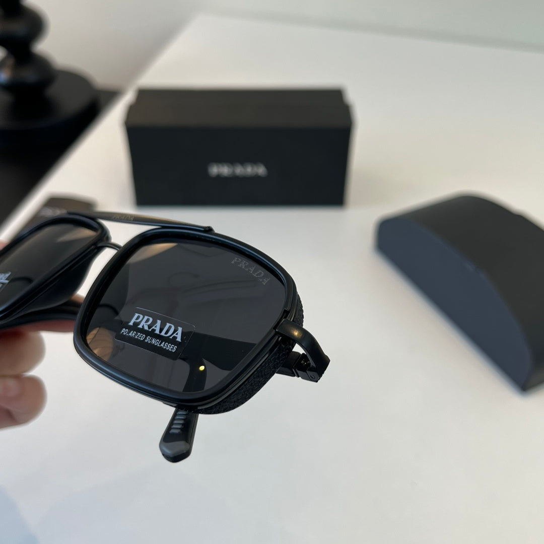Prada Fashion Black Lens Sunglasses for Men & Women - 449314 - detail image 6