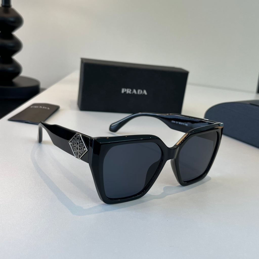 Prada Fashion Black Lens Sunglasses for Men & Women - 465588