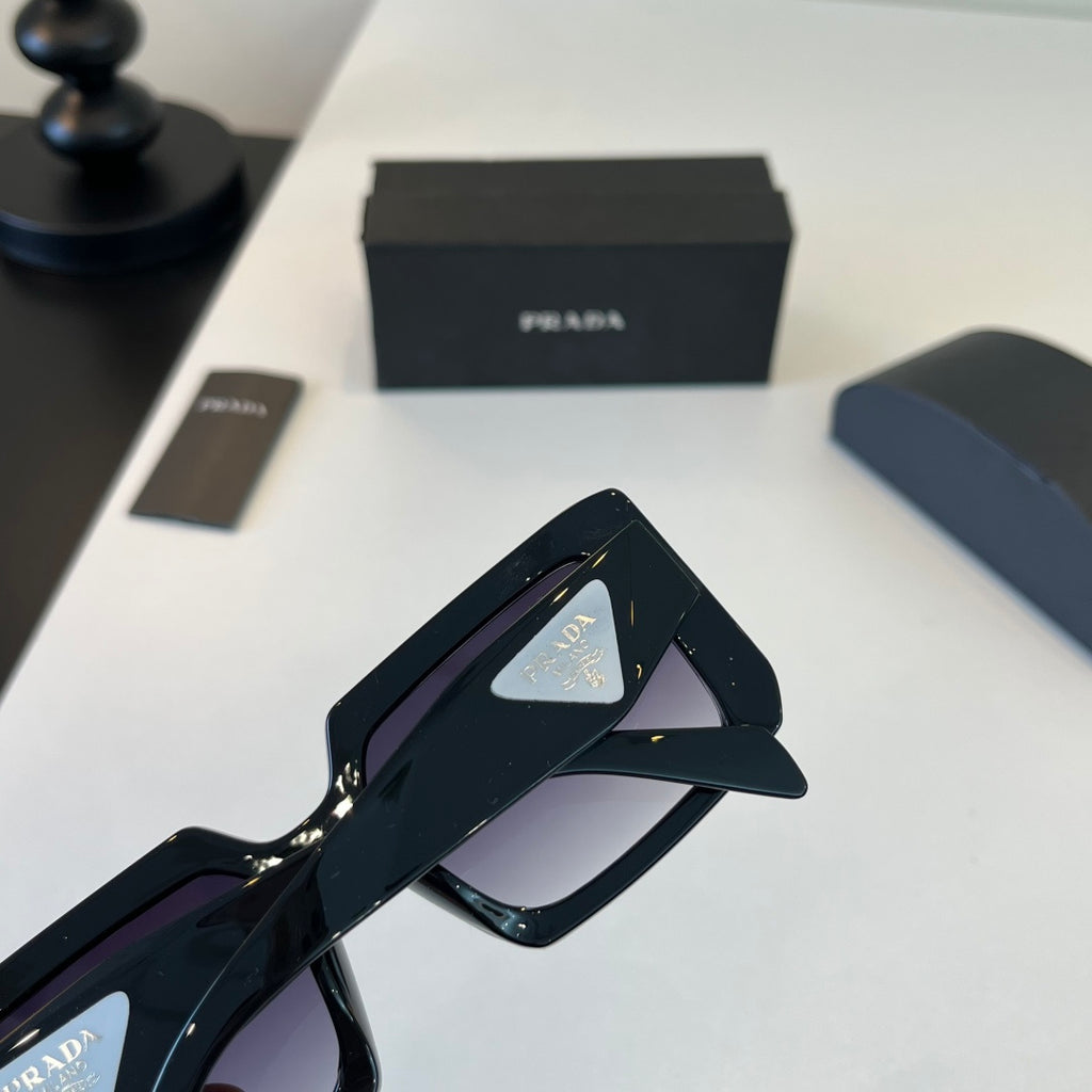 Prada Fashion Black Lens Sunglasses for Men & Women - 432045 - detail image 7