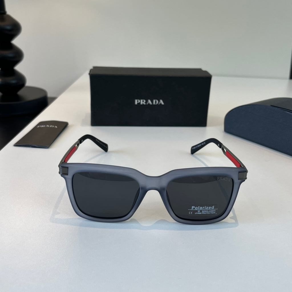 Prada Fashion Black Lens Sunglasses for Men - 432175 - detail image 2
