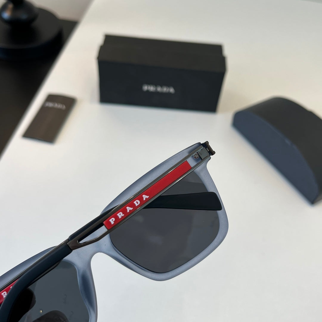 Prada Fashion Black Lens Sunglasses for Men - 432175 - detail image 7
