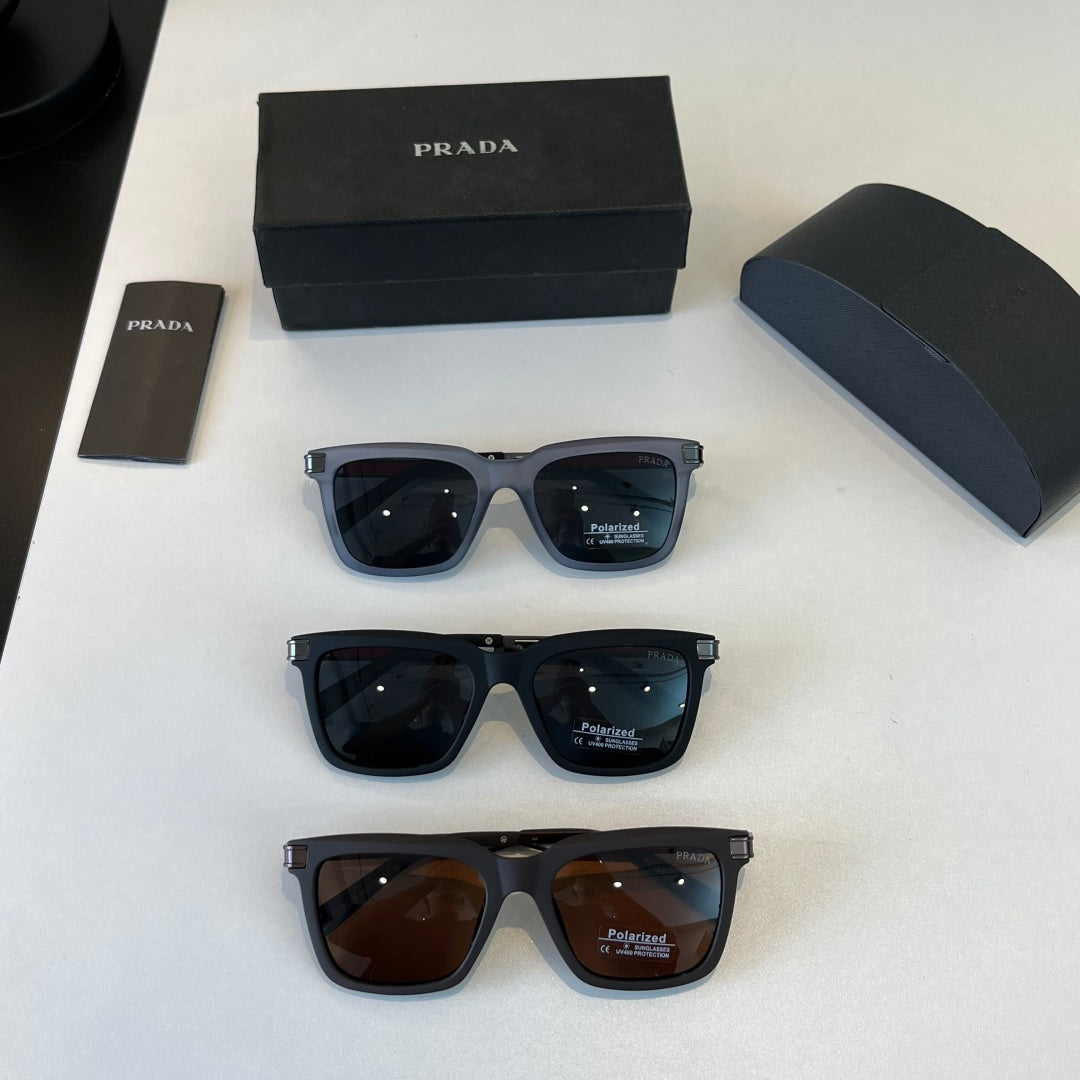 Prada Fashion Black Lens Sunglasses for Men - 432176 - detail image 12