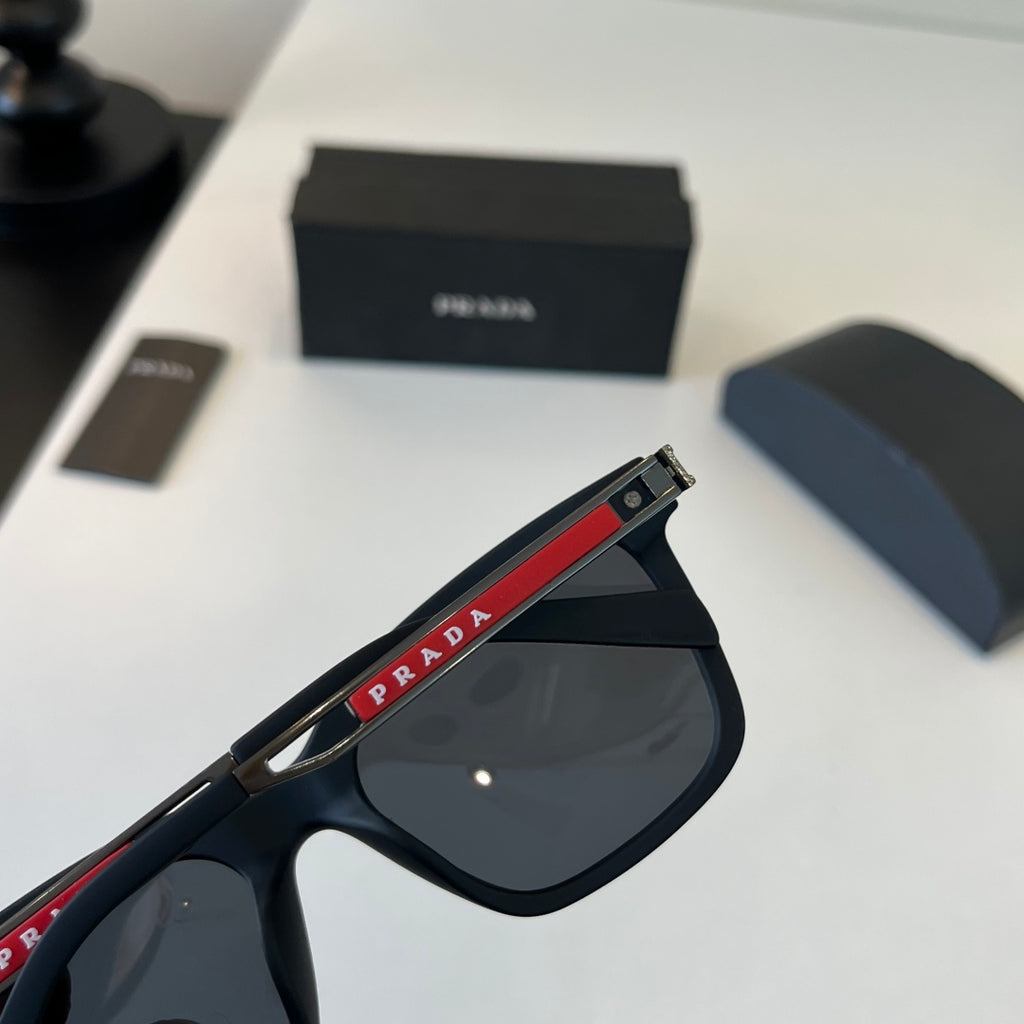 Prada Fashion Black Lens Sunglasses for Men - 432176 - detail image 10