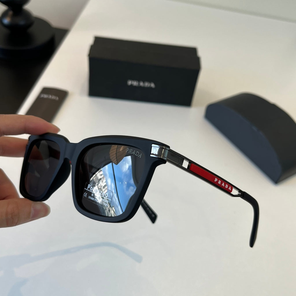Prada Fashion Black Lens Sunglasses for Men - 449427 - detail image 4