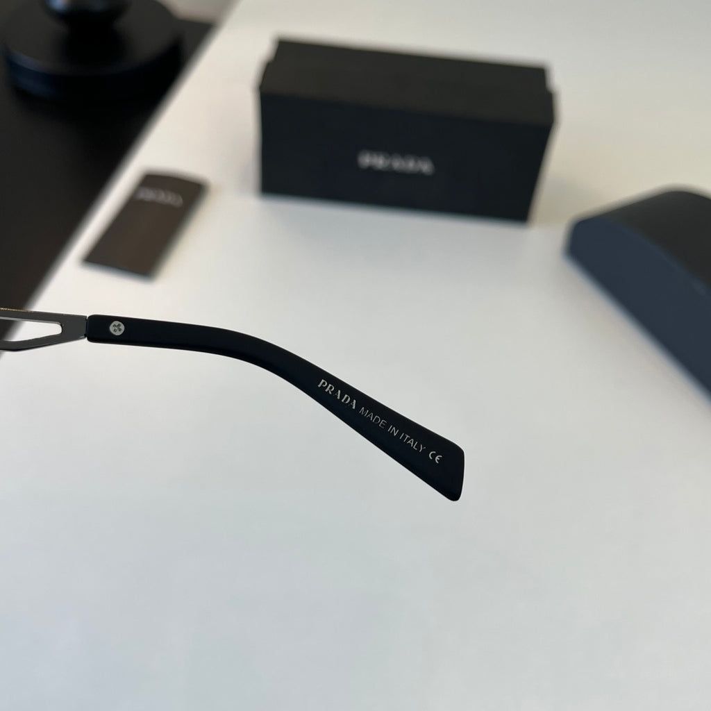 Prada Fashion Black Lens Sunglasses for Men - 432176 - detail image 11
